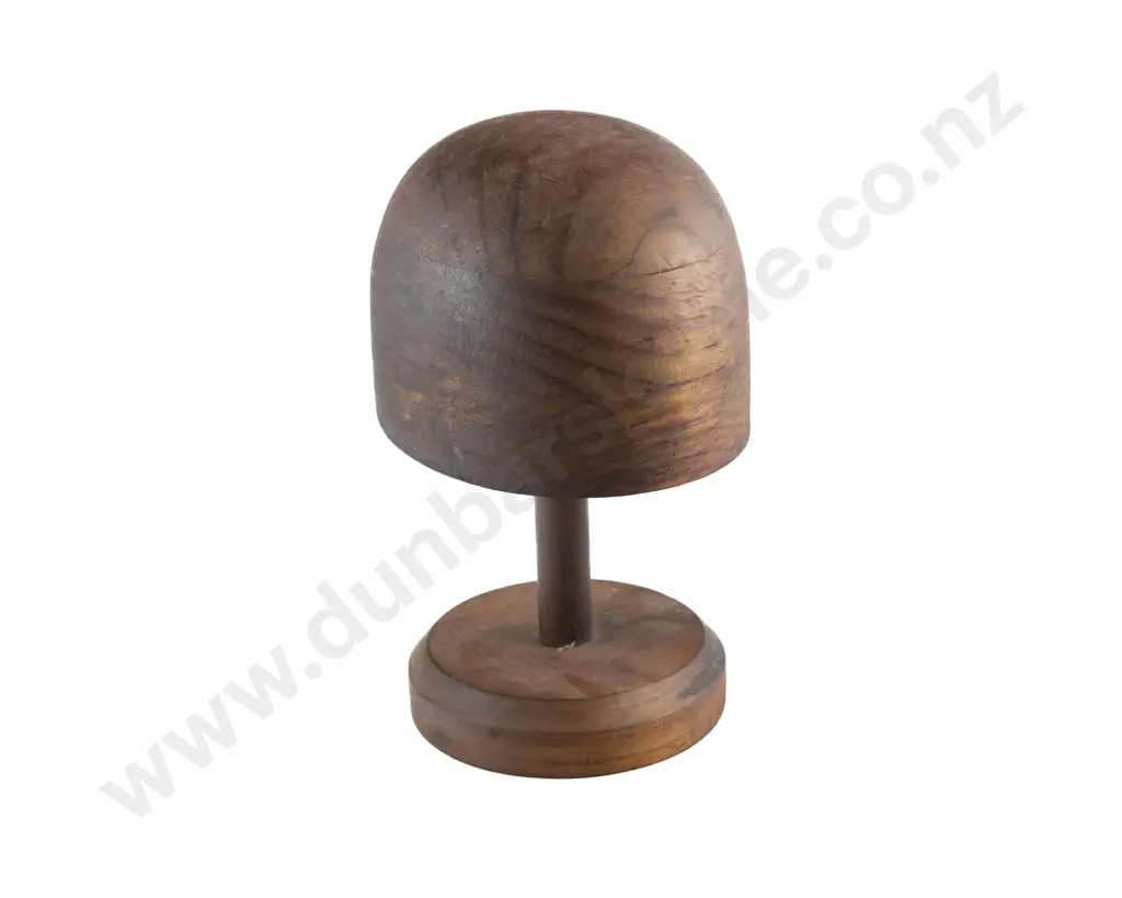 Milliners Hat Block on Stand Image 1++