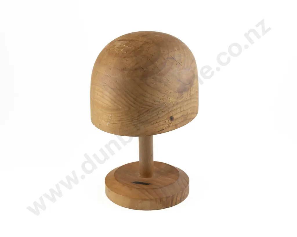 Milliners Hat Block on Stand Image 1++