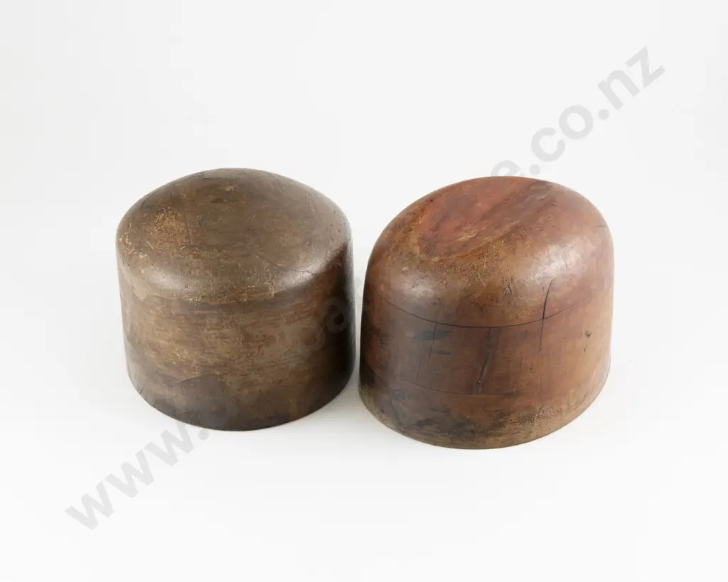 Two Milliners Hat Blocks Without Stands Image 1++