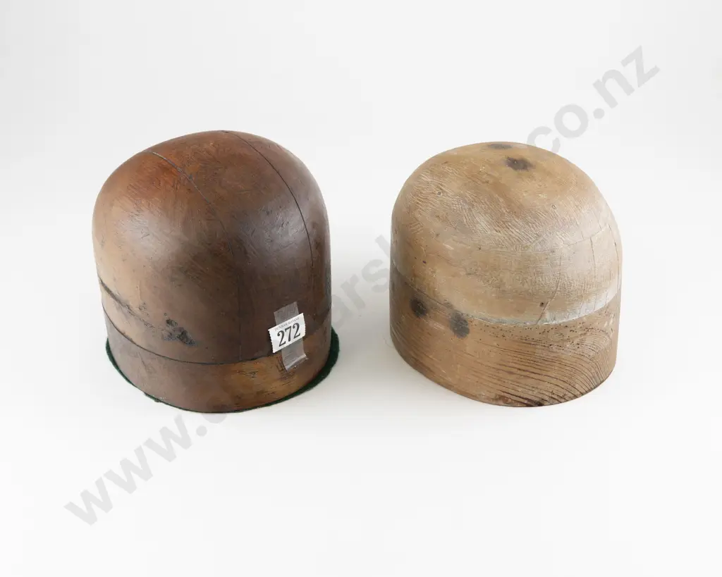 Two Milliners HatBlocks Without Stands Image 1++
