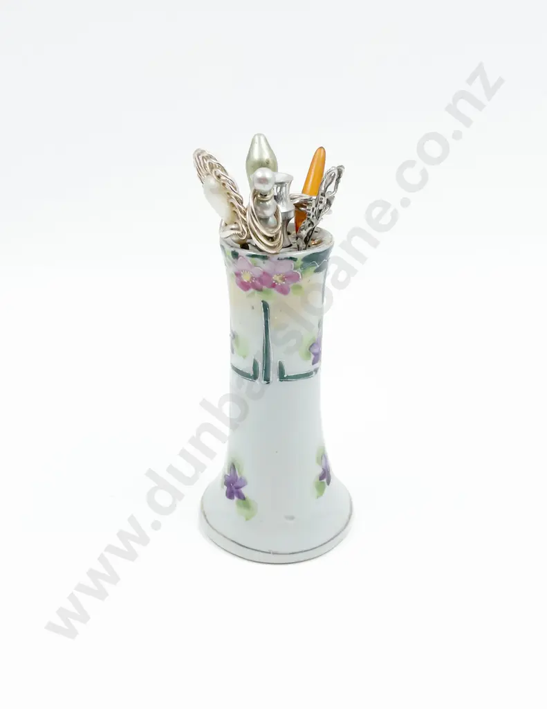 Vintage Hat Pin Holder & Various Hat Pins Image 1++