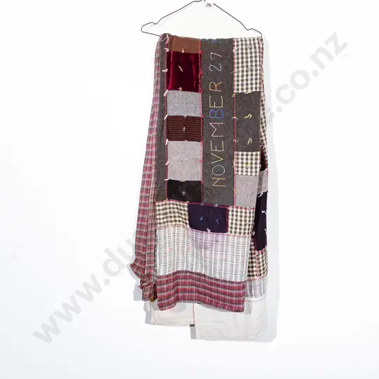 WWII Hand Worked Quilt