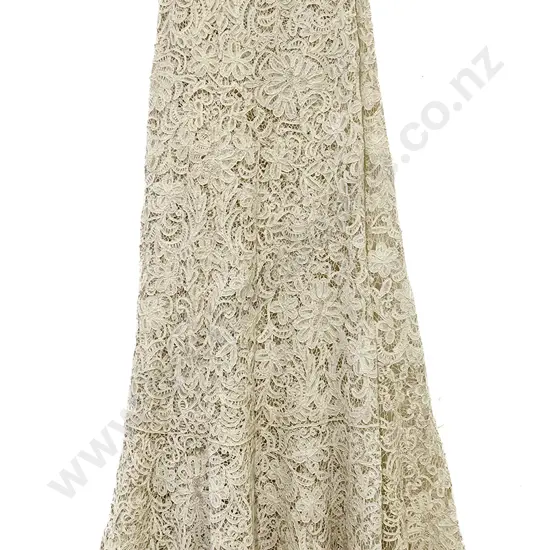 Vintage Handmade Lace (Wedding) Gown