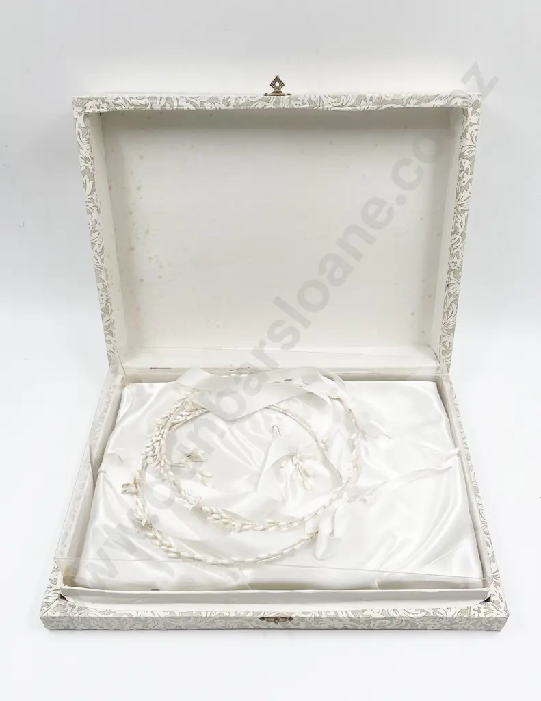 Boxed Bridal Waxed Head Dresses Image 1++