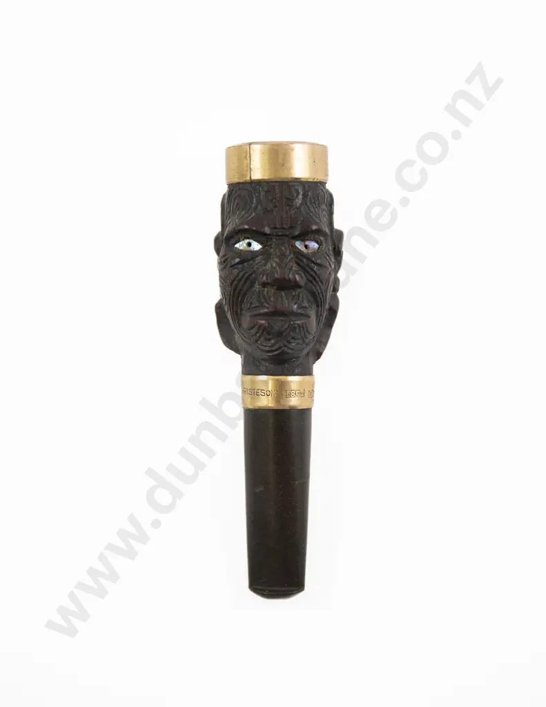 A Carved Wood Cigarette Holder By Thomas Heberley (1876 - 1937) Image 1++