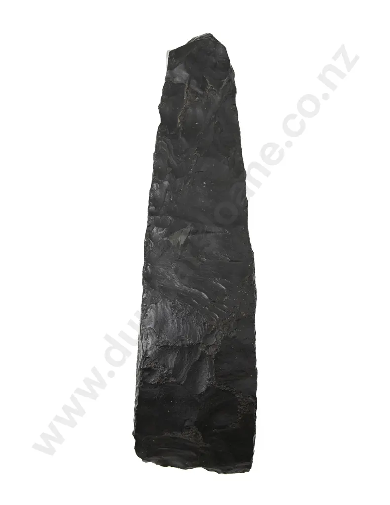 A Large And Impressive Pre-European Toki (Argillite) Image 1++