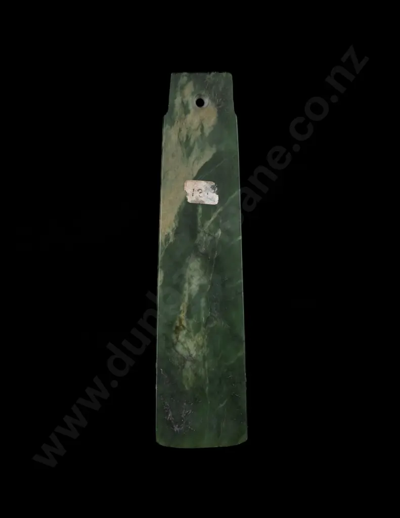 A 19th Century Pounamu Poutangata Adze Blade Image 1++