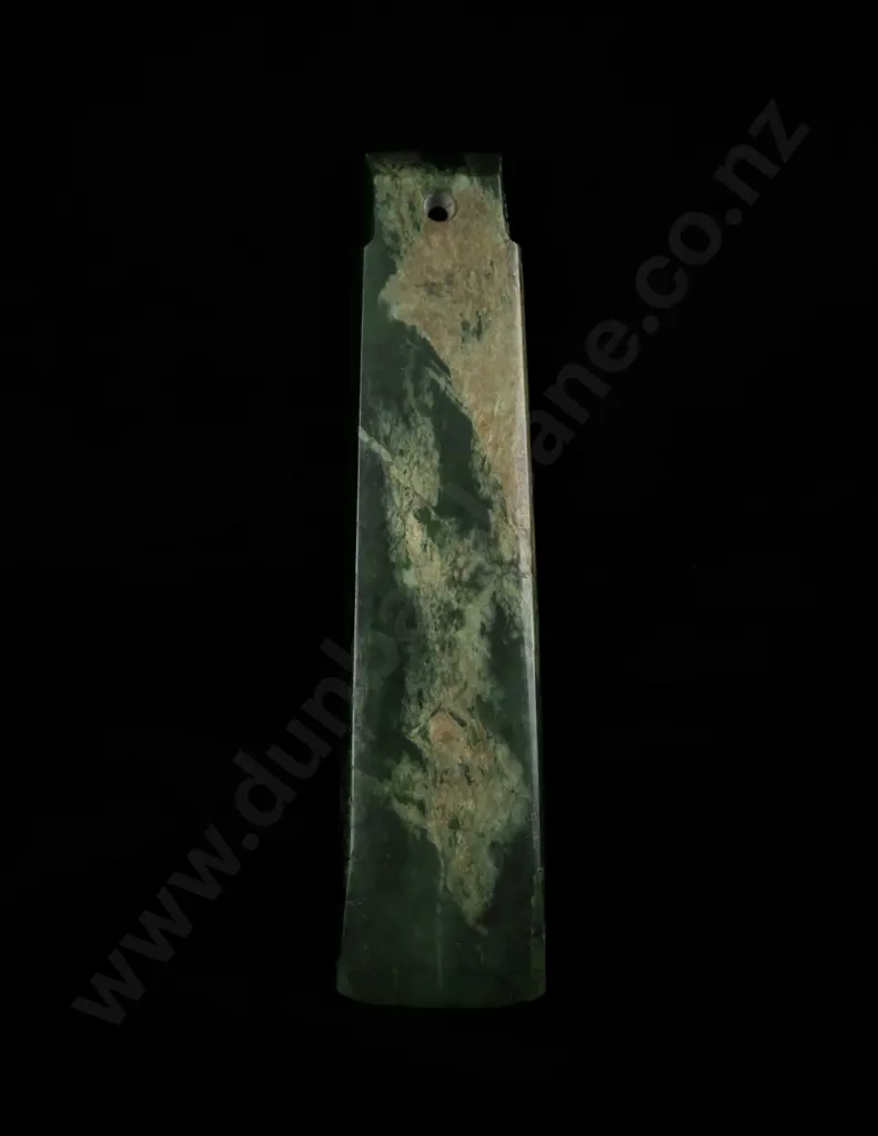 A 19th Century Pounamu Poutangata Adze Blade Image 1++