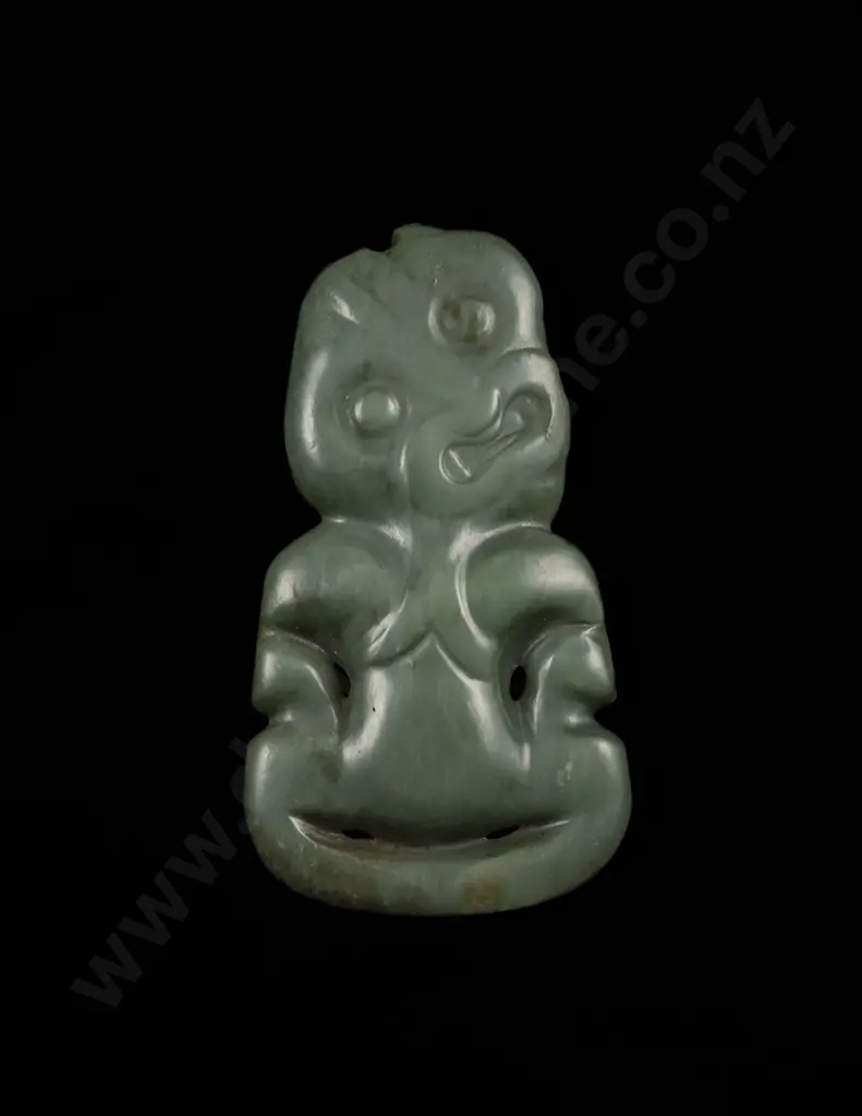 A Superb Large And Impressive 18th Century Hei Tiki Image 1++