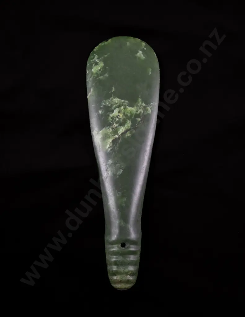A Large 19th Century Mere Pounamu Image 1++