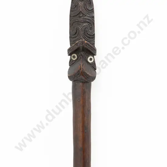 A 19th Century Taiaha (Fighting Staff)