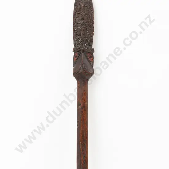 A 19th Century Taiaha (Fighting Staff)