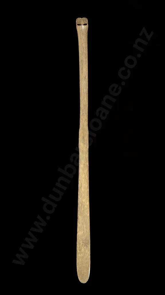 A Rare And Important 19th Century Whalebone Hoeroa Image 1++