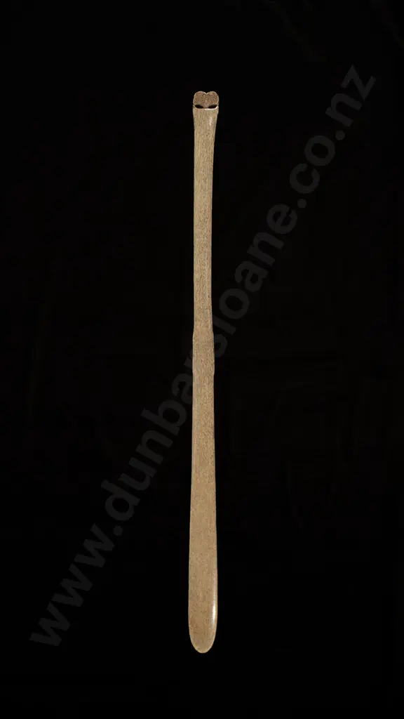 A Rare And Important 19th Century Whalebone Hoeroa Image 1++