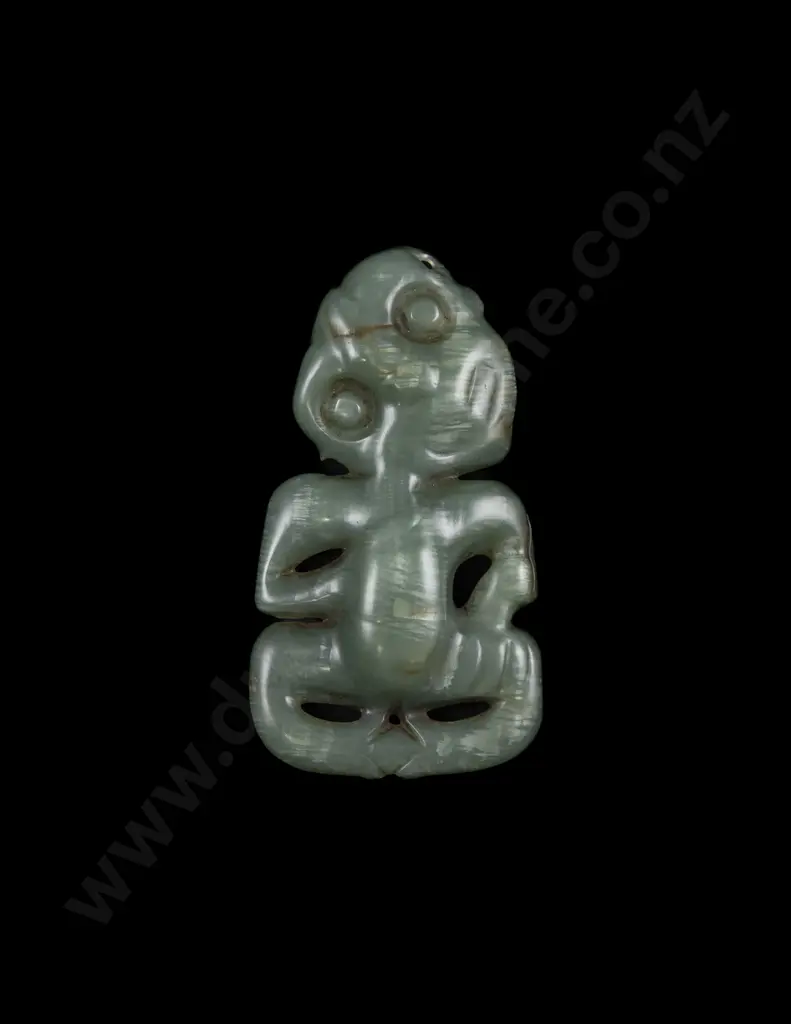 A Rare 18th Century Hei Tiki Image 1++