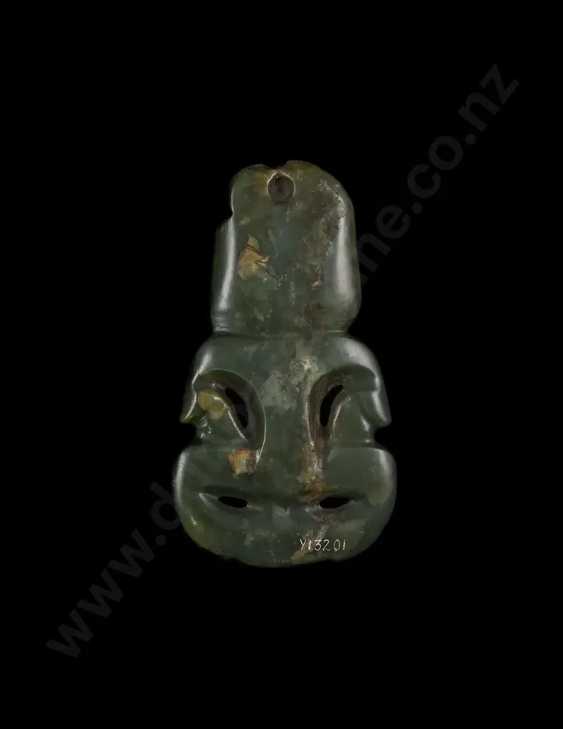 A Large 18th Century Hei Tiki Image 1++