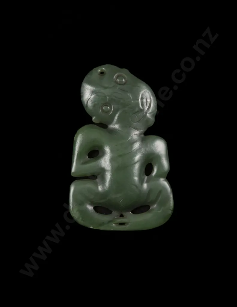 A Superb Large 18th Century Hei Tiki Image 1++