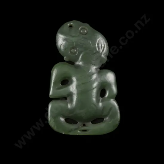 A Superb Large 18th Century Hei Tiki