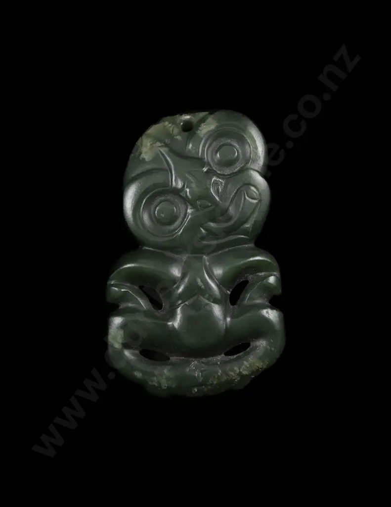 A Large And Impressive 18th Century Hei Tiki Image 1++