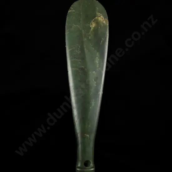 A Large 18th Century Mere Pounamu