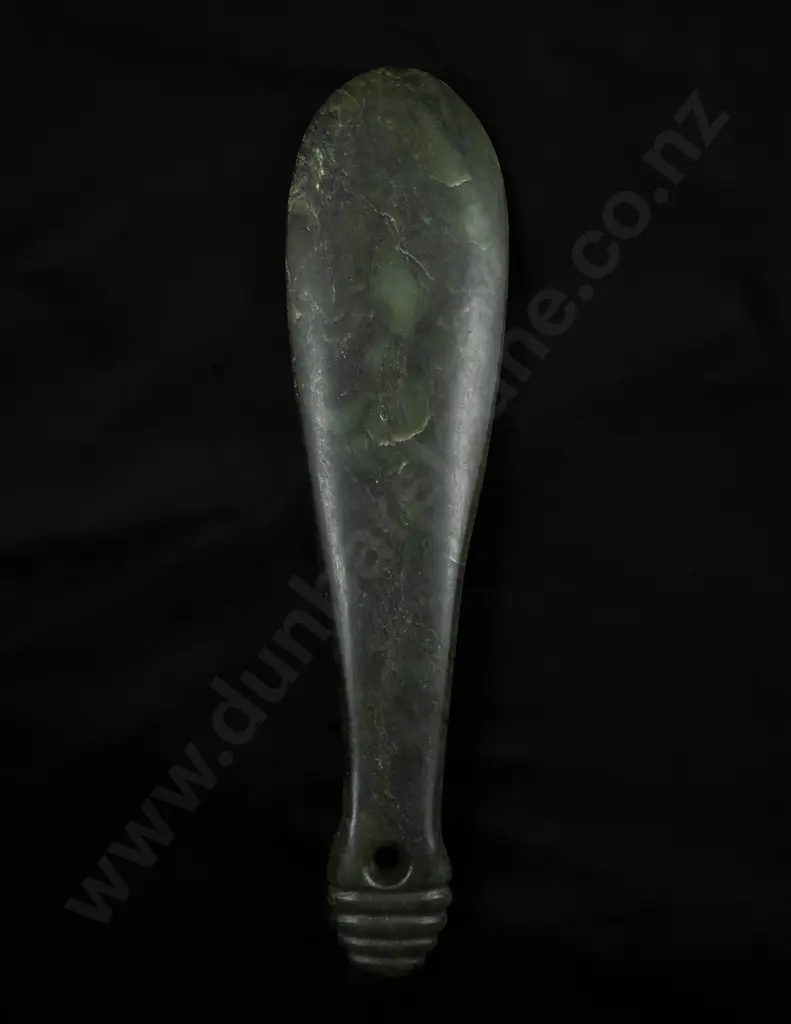 A Large 18th Century Mere Pounamu Image 1++