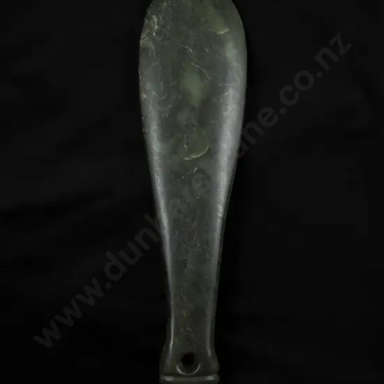 A Large 18th Century Mere Pounamu