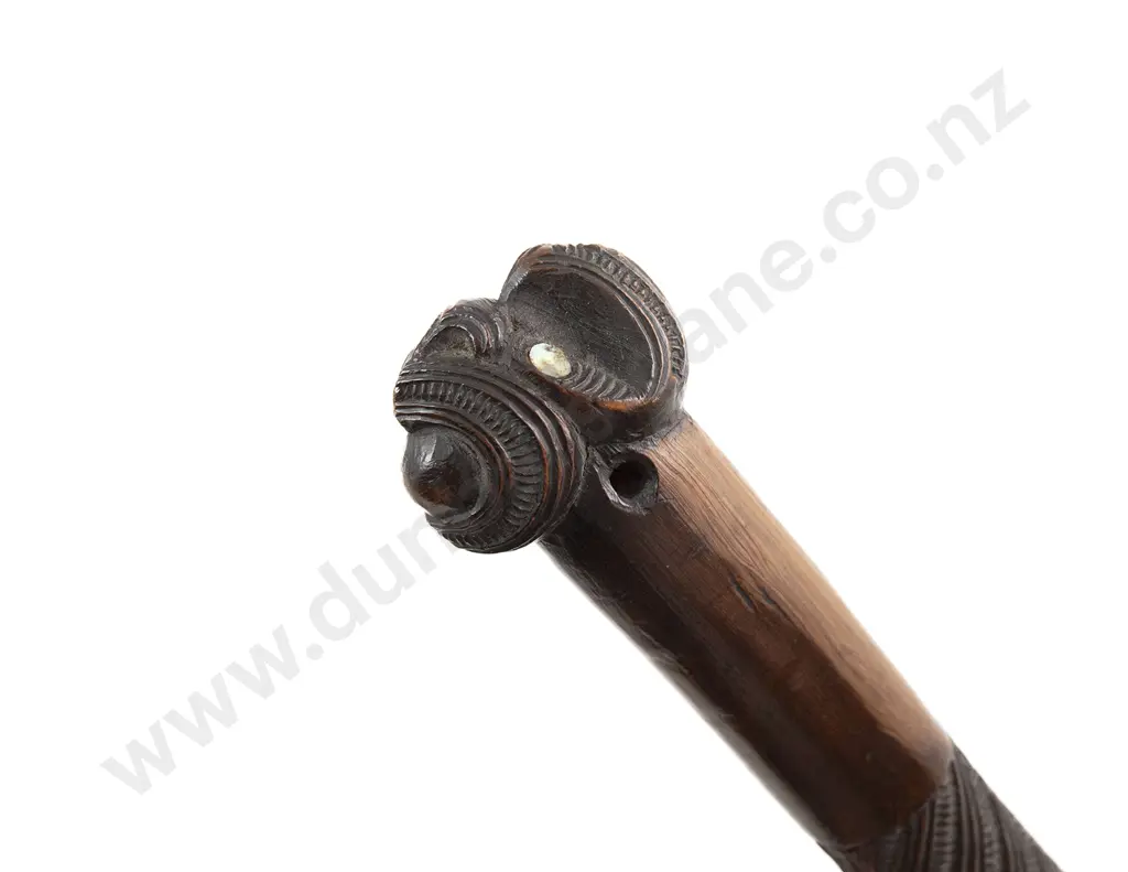 Toki Poutangata (Hafted ceremonial adze blade) Image 1++