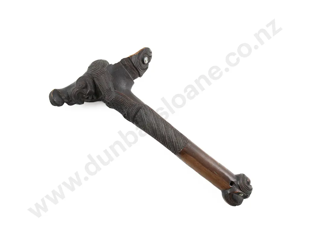 Toki Poutangata (Hafted ceremonial adze blade) Image 1++
