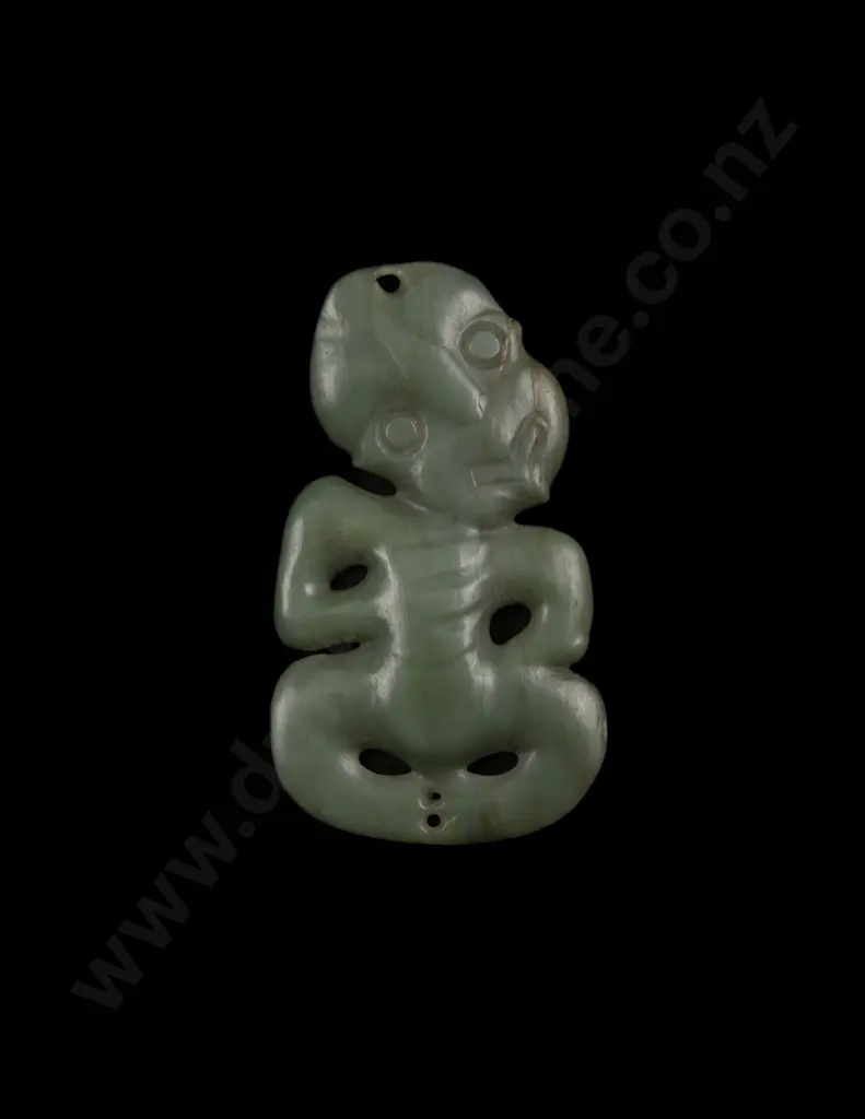 A Good Large 18th Century Hei Tiki Image 1++