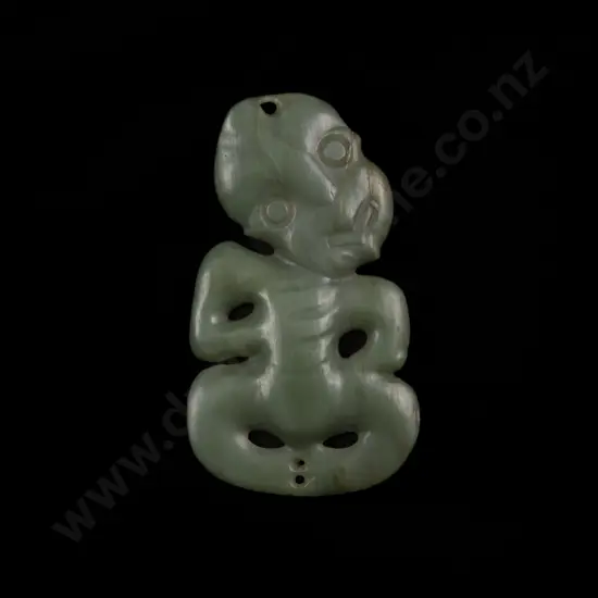 A Good Large 18th Century Hei Tiki