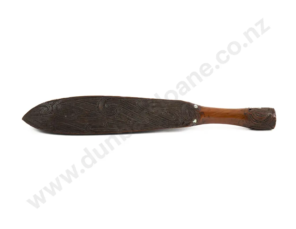 A 19th Century Patuki (Hand Club) Image 1++
