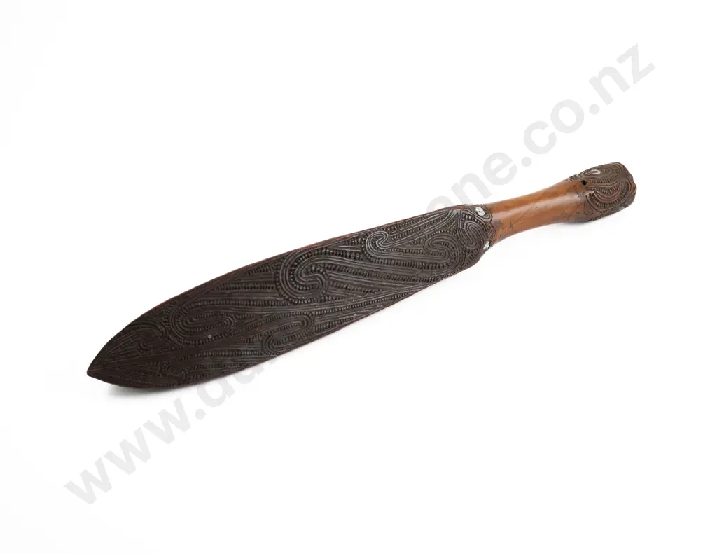 A 19th Century Patuki (Hand Club) Image 1++