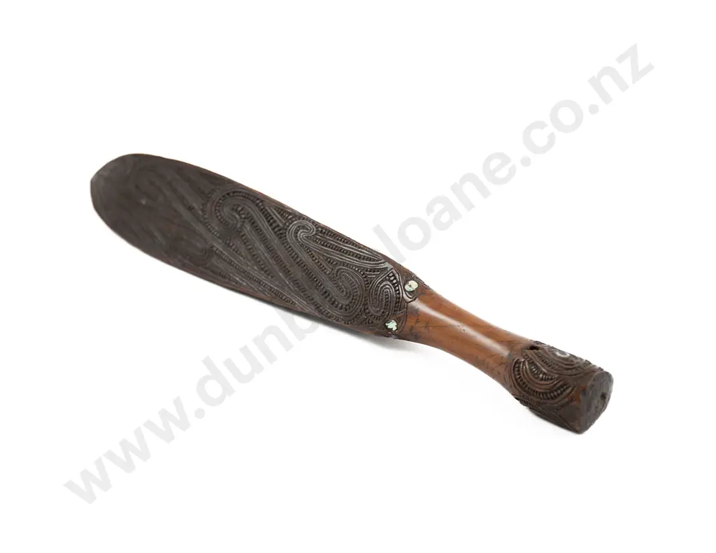 A 19th Century Patuki (Hand Club) Image 1++