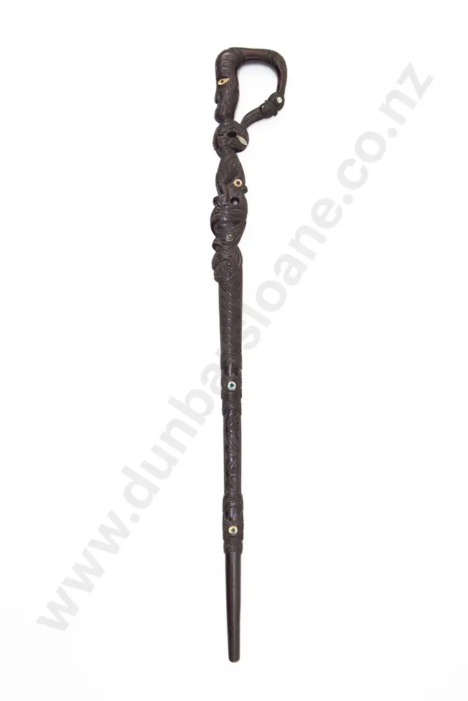 A 19th Century Tokotoko Attributed To Jacob William Heberley (1849 - 1906) Image 1++