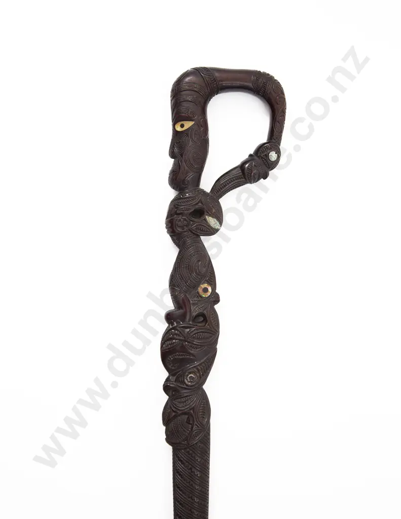 A 19th Century Tokotoko Attributed To Jacob William Heberley (1849 - 1906) Image 1++