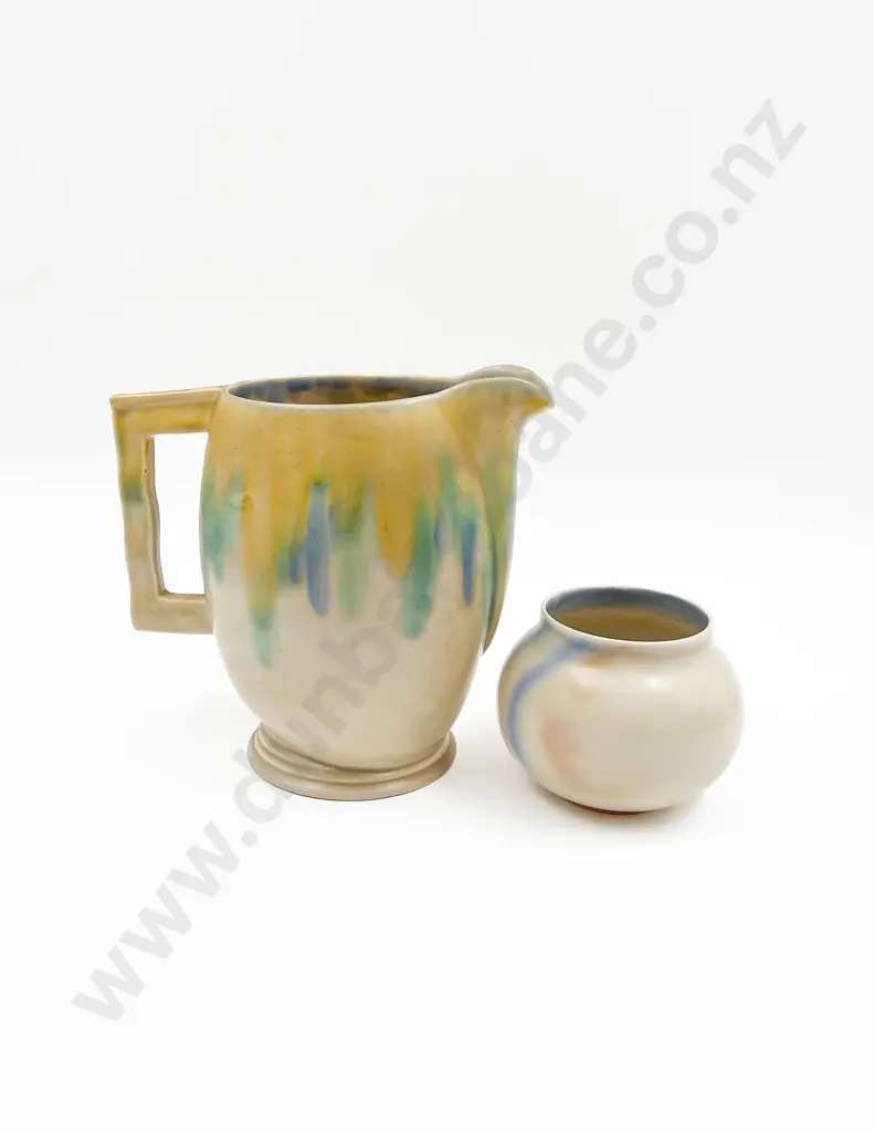 Carlton Ware Jug with Small Vase Image 1++