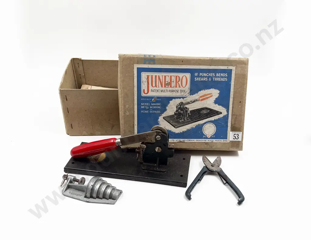 Vintage Juneero Multi Purpose Tool in Original Box Image 1++