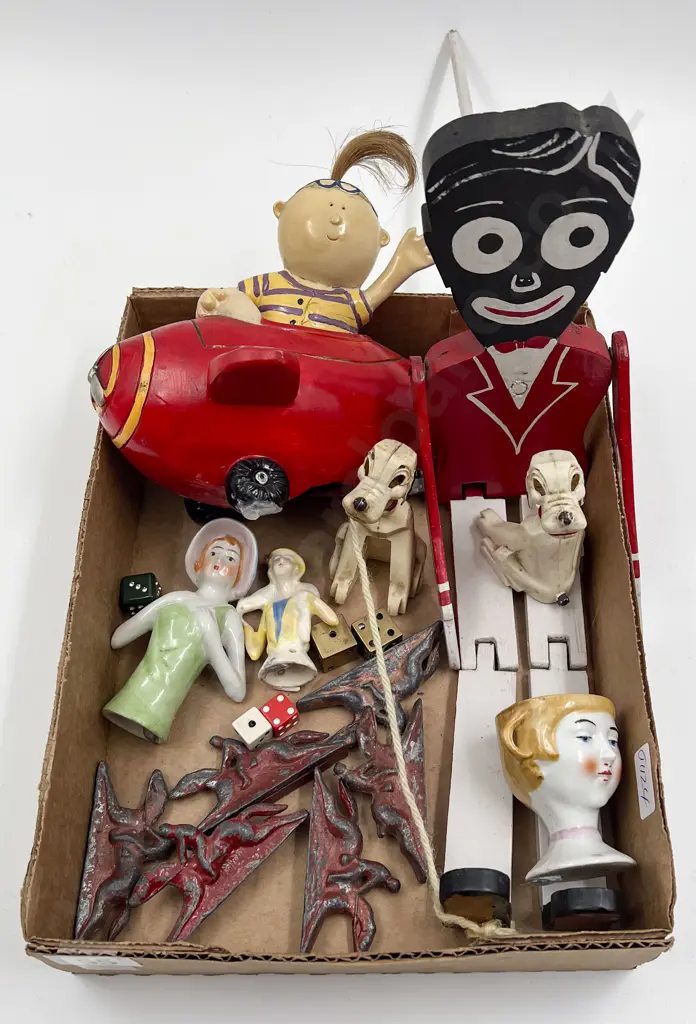 Box of Assorted Vintage Toys Image 1++