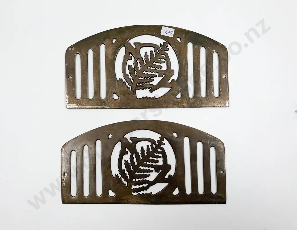 Pair of Brass NZ Automotive Steps Image 1++