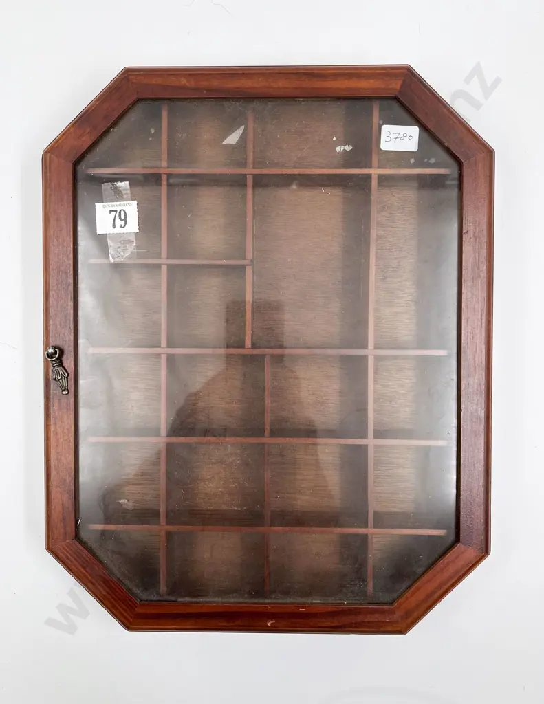 Small Glazed Nick Knack Display Cabinet Image 1++