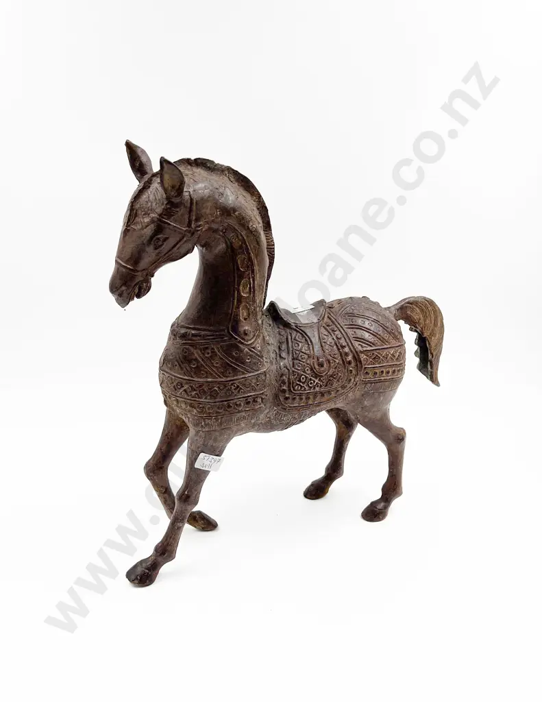 Vintage Metal Tang Style Horse Image 1++