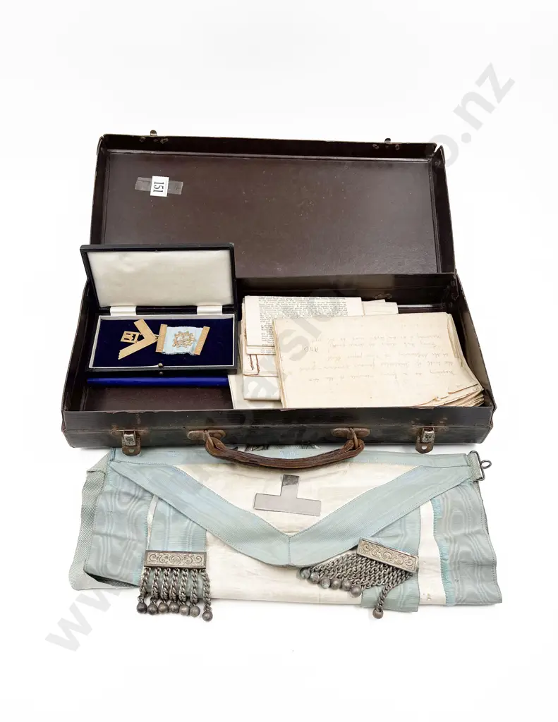 Small Box of Assorted Masonic etc Image 1++