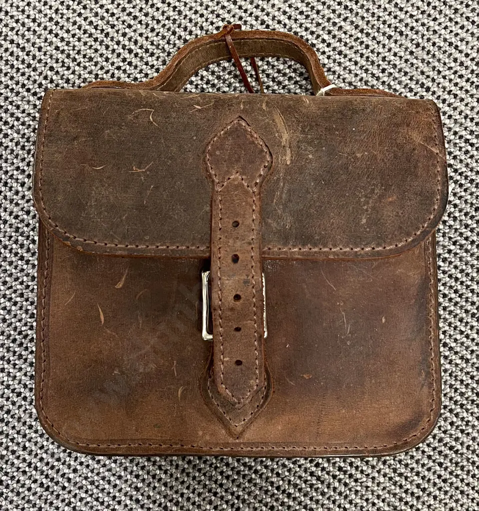 Small X23 Leather Satchel Image 1++