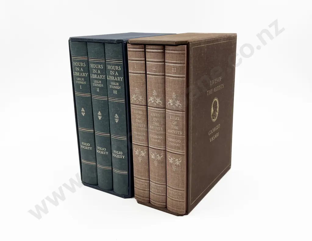 Two Boxed Sets of Folio Society Volumes Image 1++