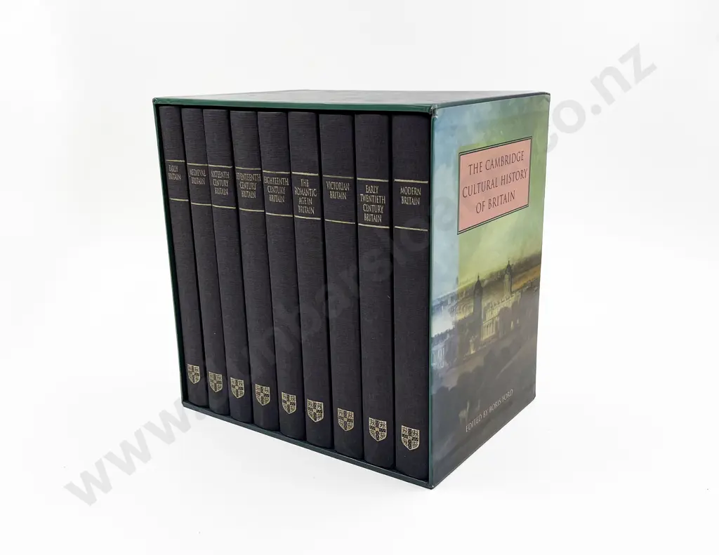 Cambridge Cultural History of Britain Folio Society Boxed Set Image 1++