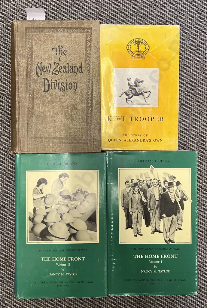 Two Volumes of "The Home Front" with Two Others Image 1++