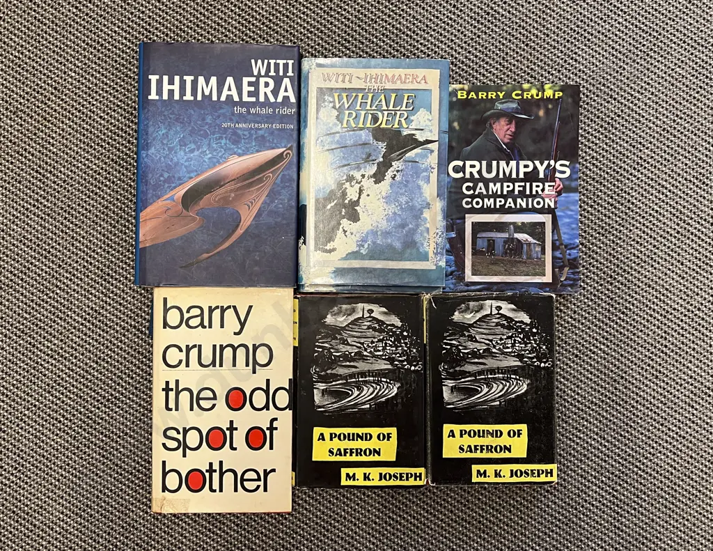 Quantity of Assorted NZ Fiction Books (7) Image 1++
