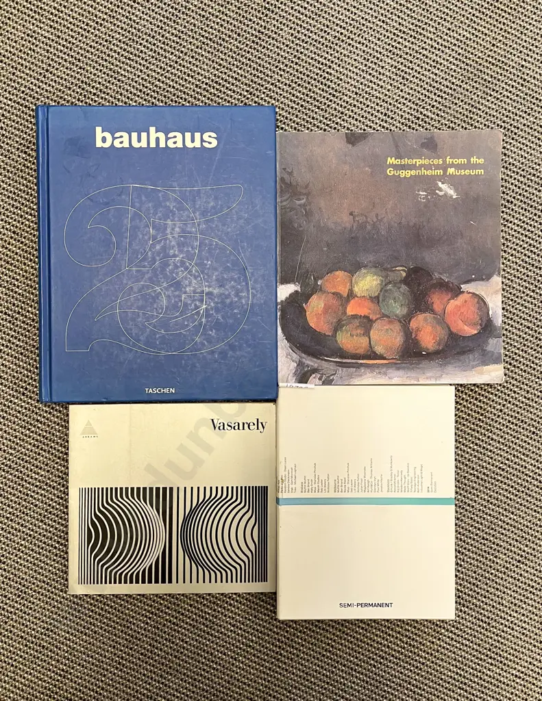 Quantity of Assorted Art Reference Volumes (4) Image 1++