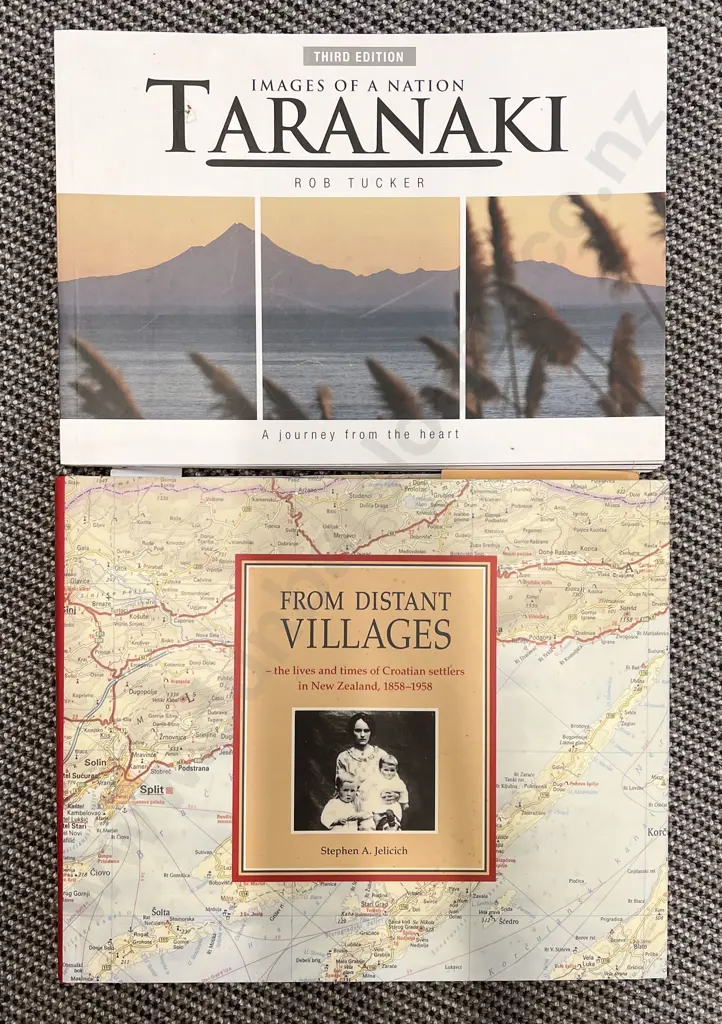 Croatian Colonial History in NZ Volume and Rob Tucker Taranaki Art Volume (2) Image 1++