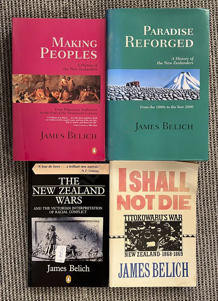 Four Early NZ Reference Volumes Image 1++